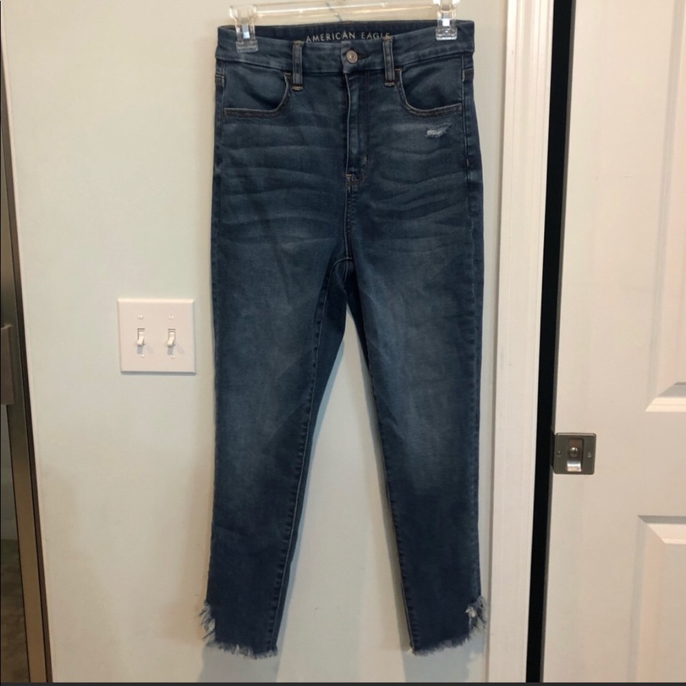 American Eagle Curvy Super Hi Rise Jegging Crop